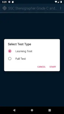 SSC Steno Group C & D Previous android App screenshot 4